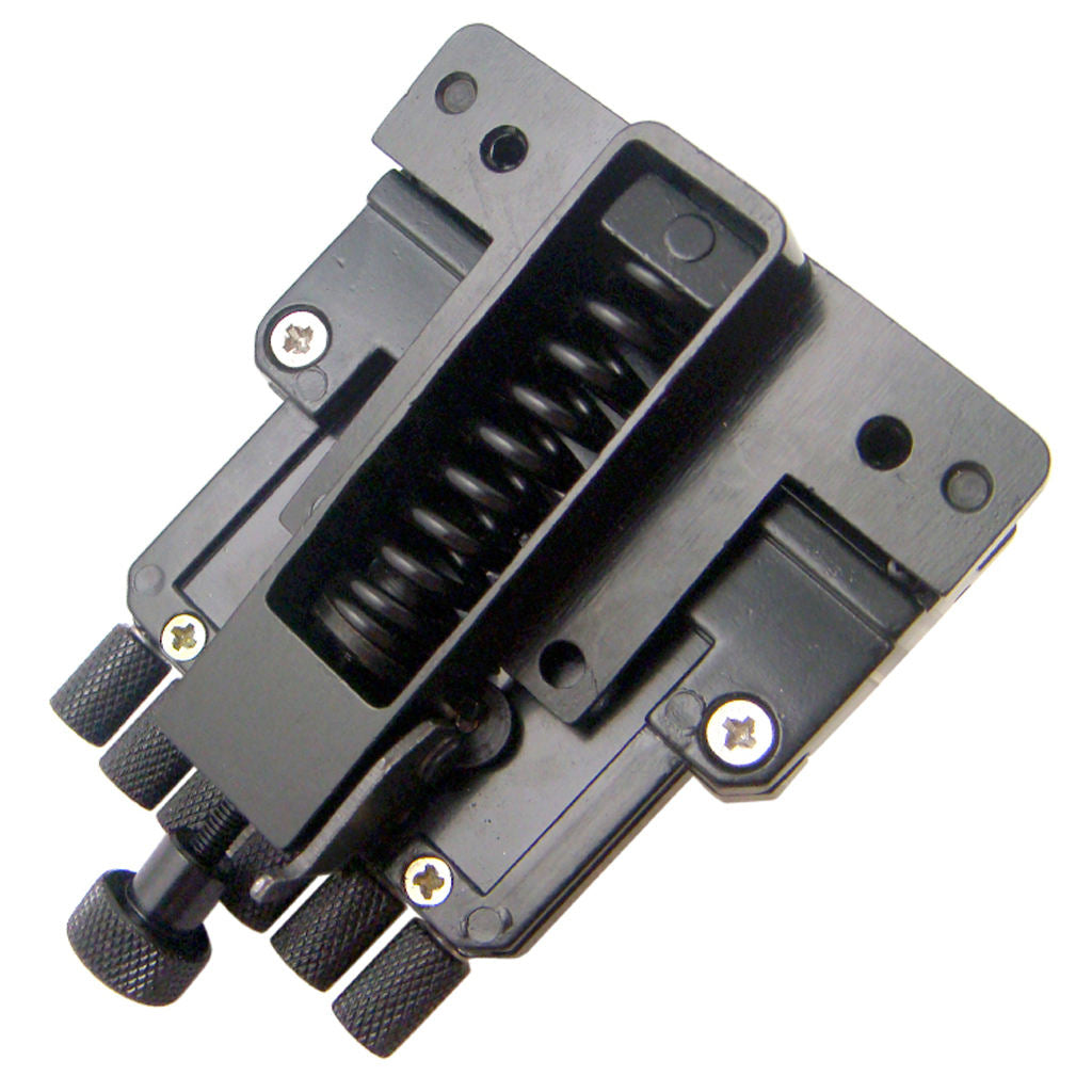 Zinc Alloy 6 String Guitar Saddle Bridge Tailpiece for Headless Guitar Parts