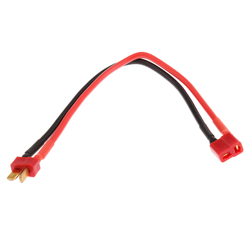 MagiDeal 22cm T Male to Female 14AWG Battery Extension Cable Or