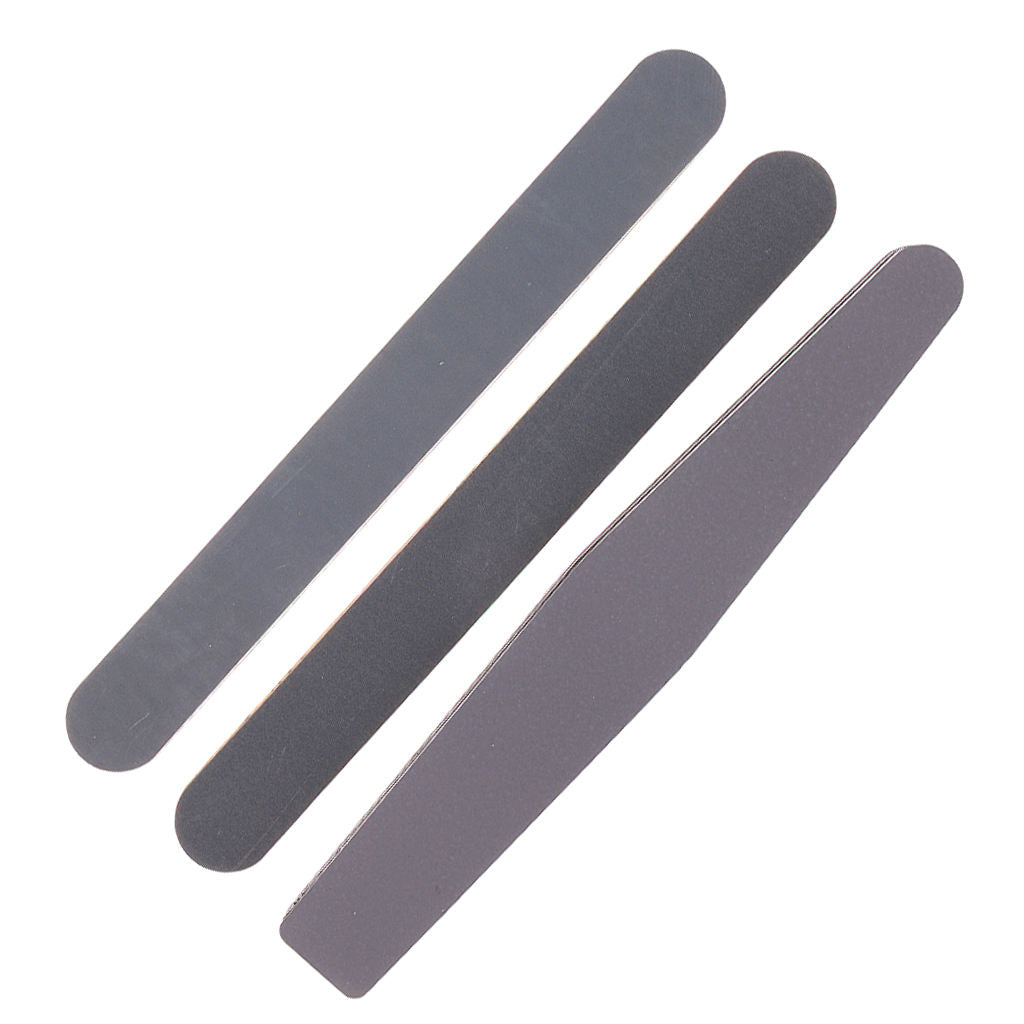 3/set Sticks Nail Art Polish Coarse Medium Fine Finish Nail Files Tools Kits