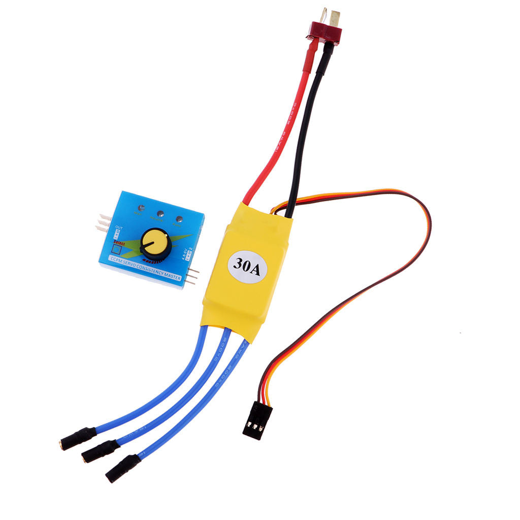 30A XXD Brushless Speed Controller RC ESC+Servo Tester for RC Drone