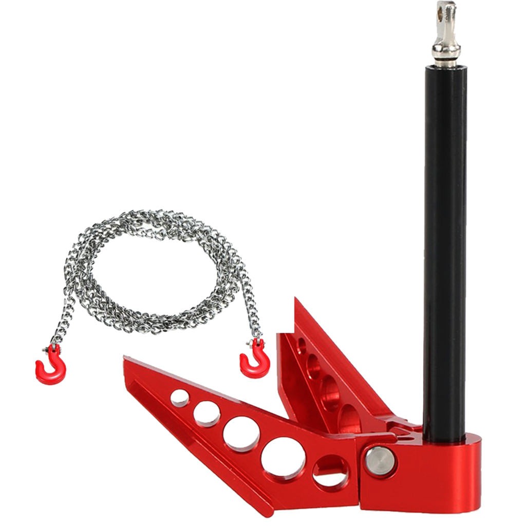 RC Crawler Winch Anchor with Hook Chain for Axial SCX10 D90 D110 Accessories