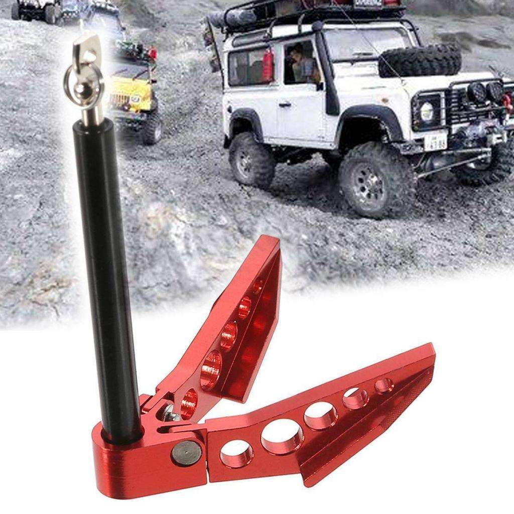 RC Crawler Winch Anchor with Hook Chain for Axial SCX10 D90 D110 Accessories