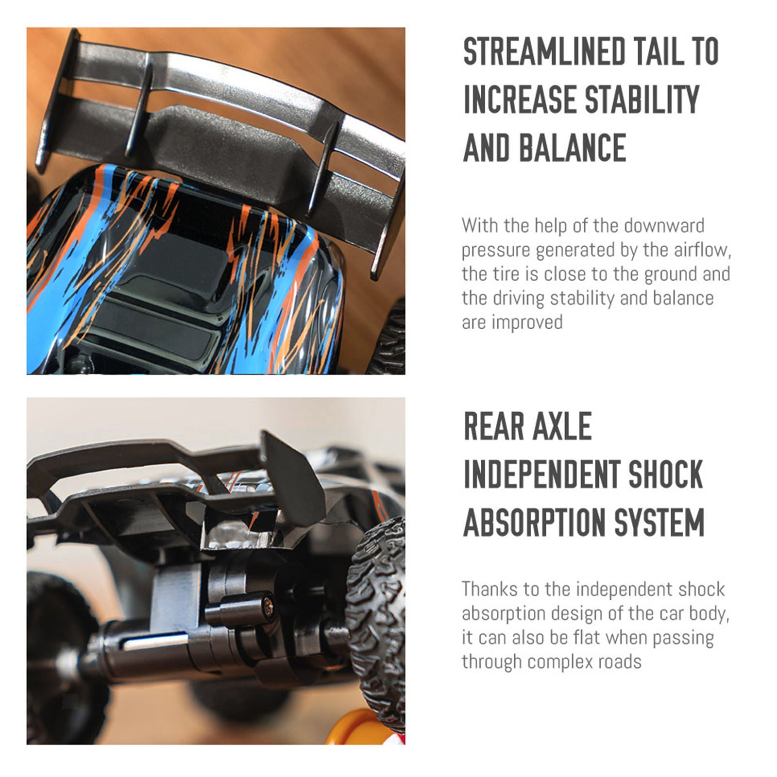 Mini RC Racing Car 20Km/h  Waterproof 2.4G Remote Control Truck Buggy