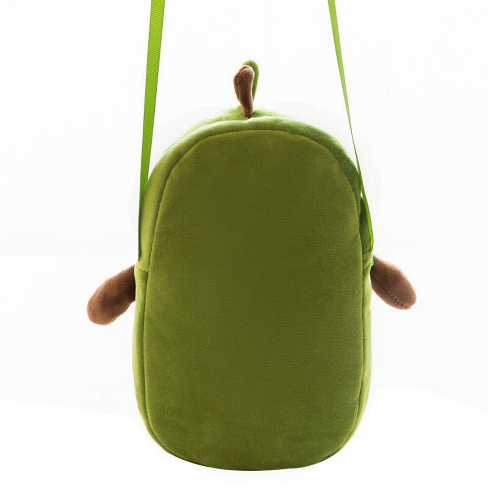 Avocado Shaped Purse Messenger Bag Crossbody Shoulder Bags Avocado Lover Girls