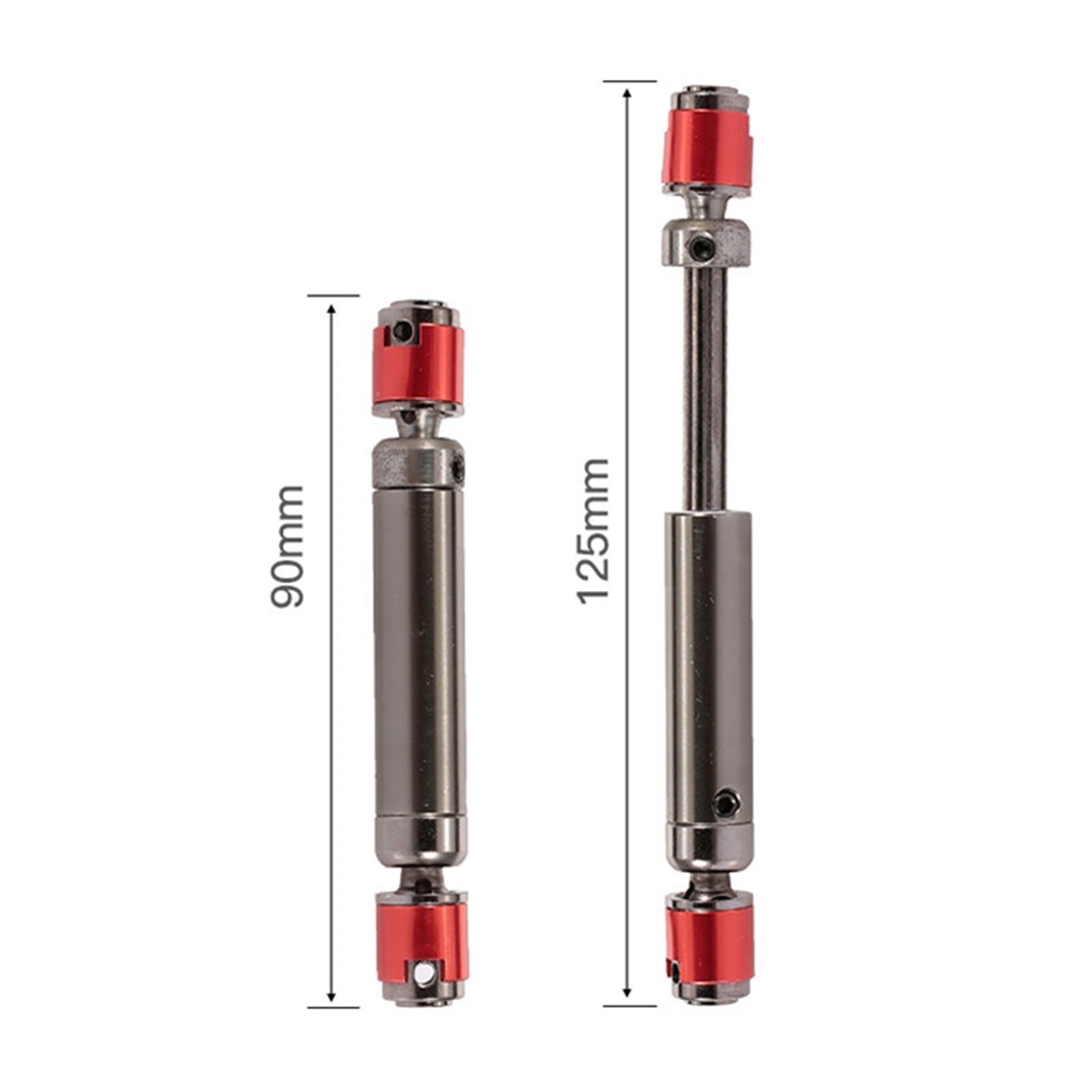 2x Adjustable Drive Shaft for Universal 1/10 Scale RC Crawler Replacement