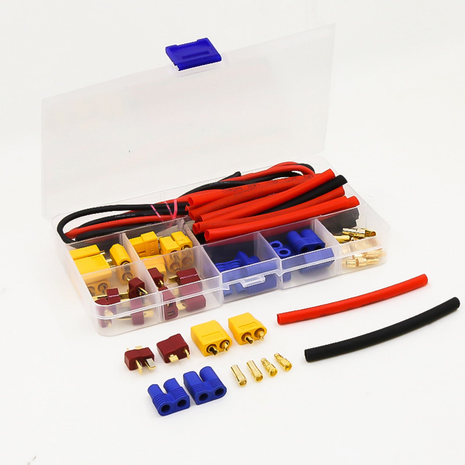 T-Plug 100cm 14AWG Silicone Wire for FPV Lipo Battery Parts Replacement