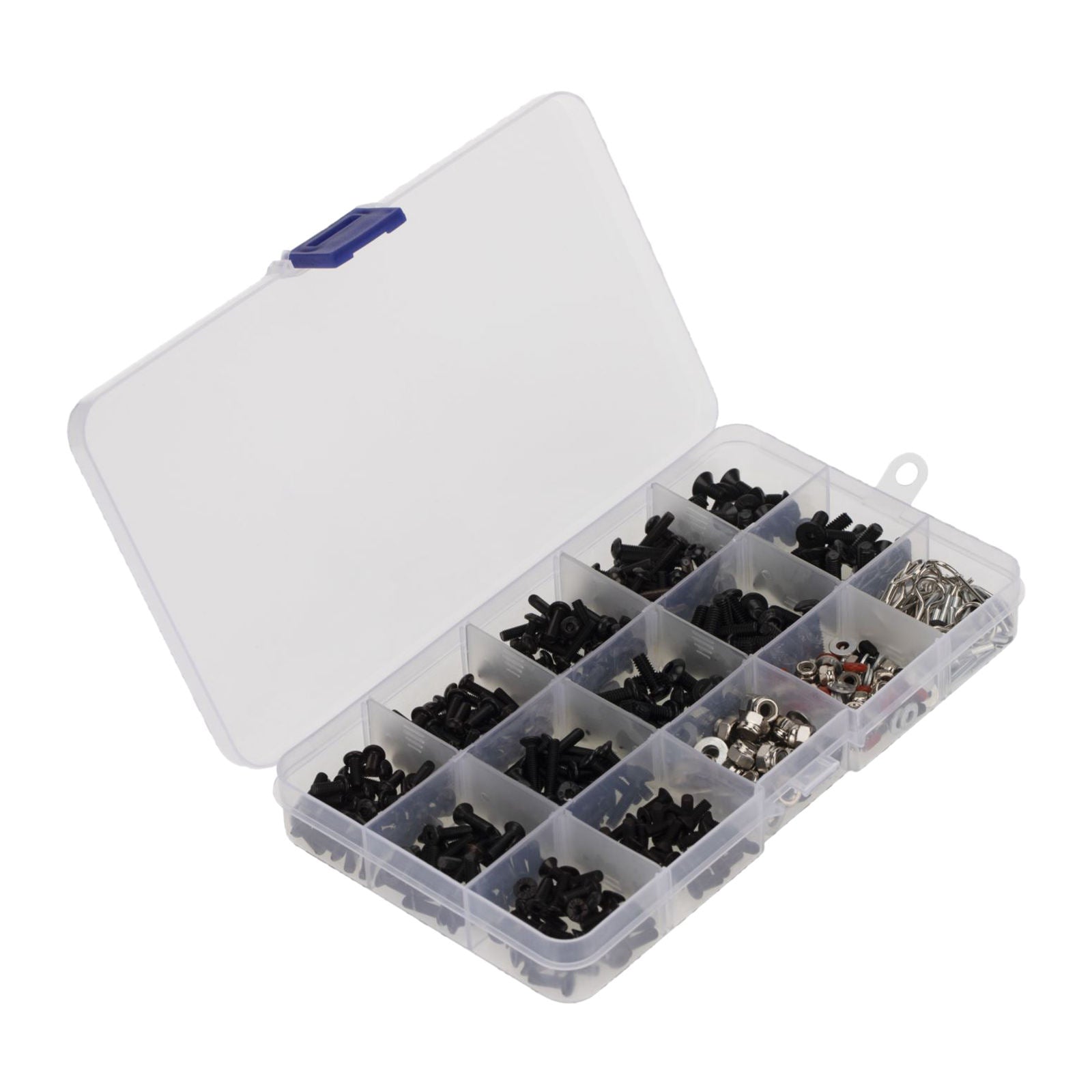 500Pcs Metal M3 M4 Screws Pins Kit Fit for 1/8 1/12 RC Car Accessories