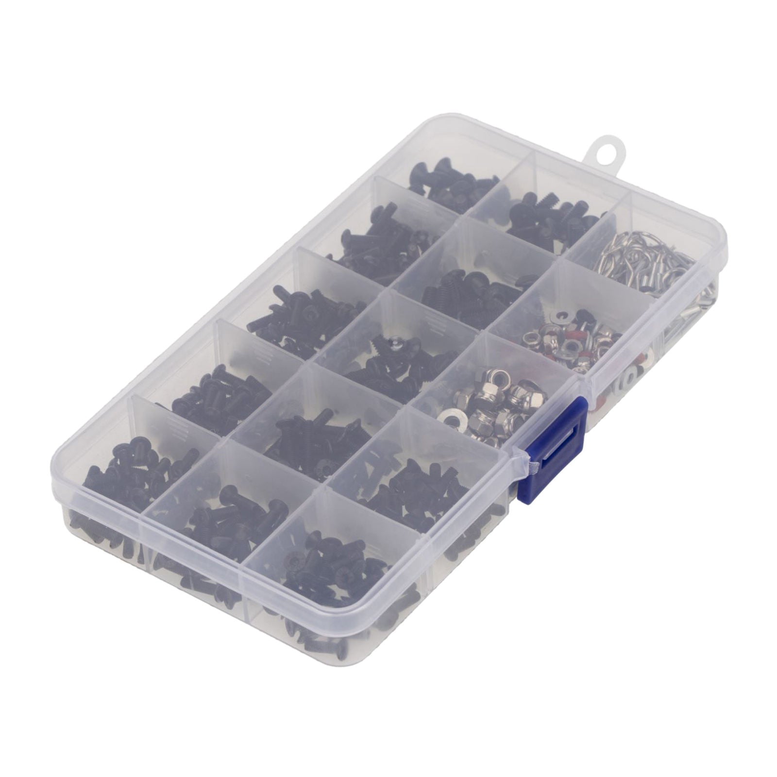 500Pcs Metal M3 M4 Screws Pins Kit Fit for 1/8 1/12 RC Car Accessories