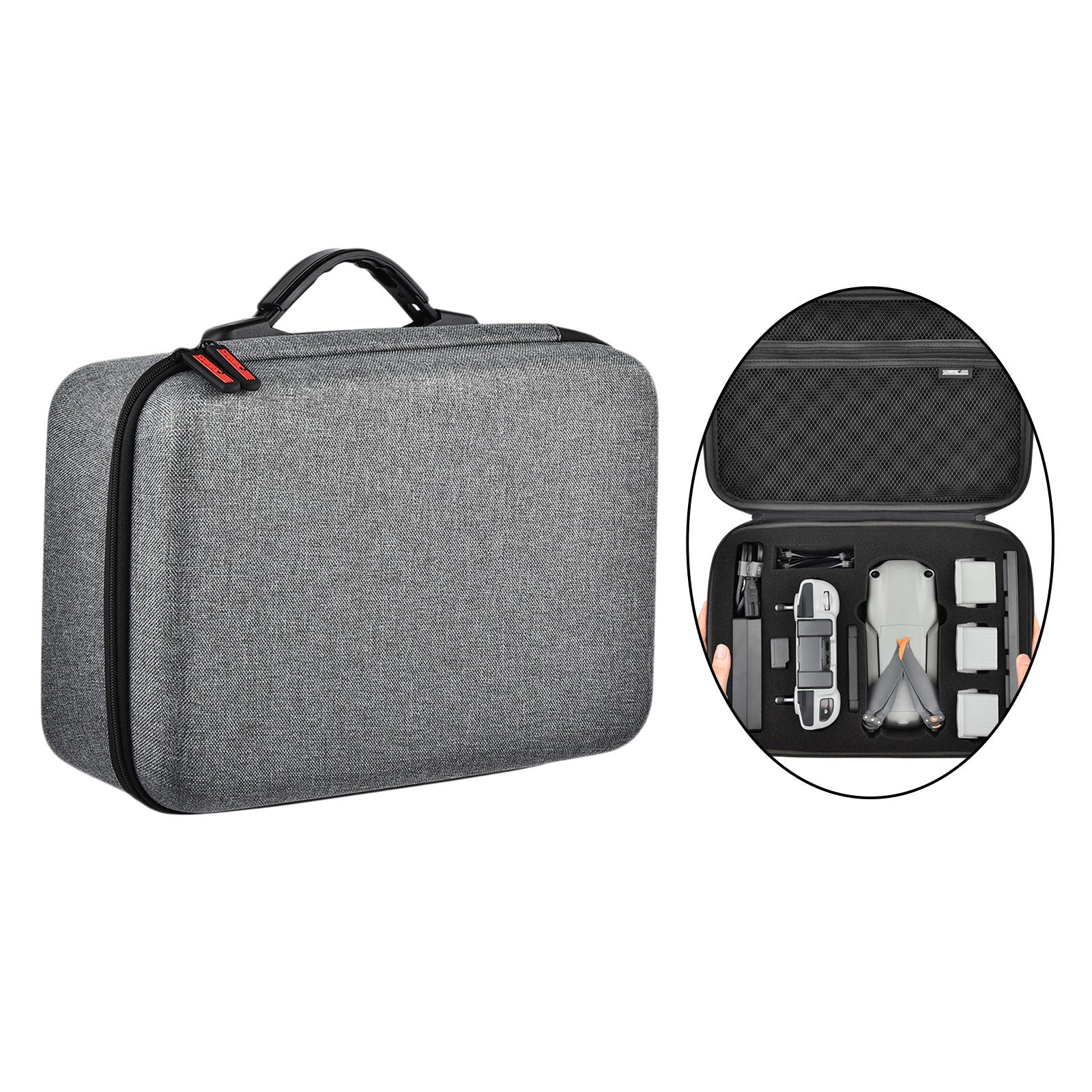 Waterproof Drone Storage Bag for DJI Air 2S Mini Drone Durable Oxford Gray