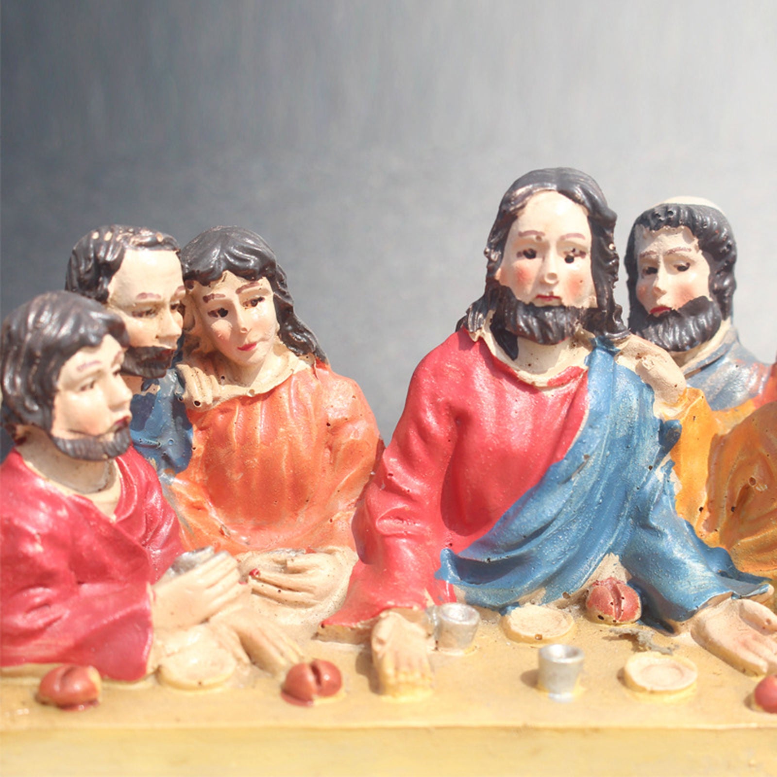 Collection Father Jesus Dinner Statue Home Living Room Porch Table Decor