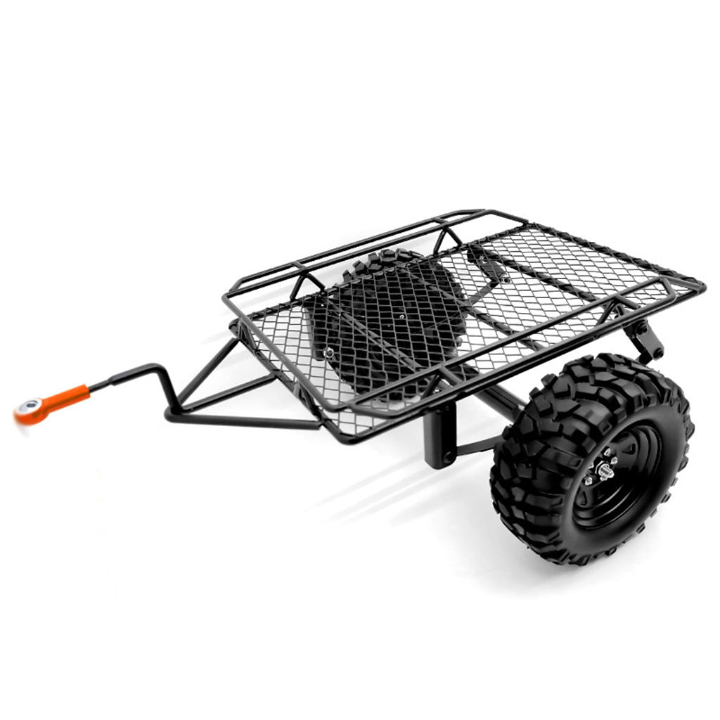 1pc Metal Trailer Kits for Axial SCX10 4WD Rock Crawler Truck DIY Upgrade