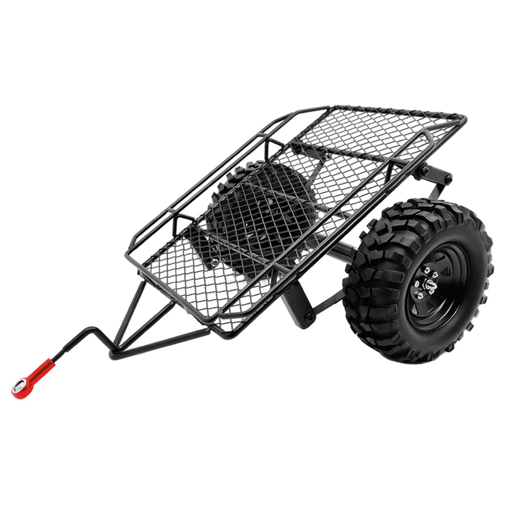 1pc Metal Trailer Kits for Axial SCX10 4WD Rock Crawler Truck DIY Upgrade