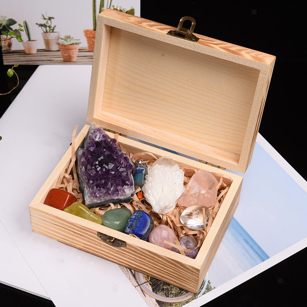 Crystals and Stones for Relaxation Meditation Anxiety Relief Gifts