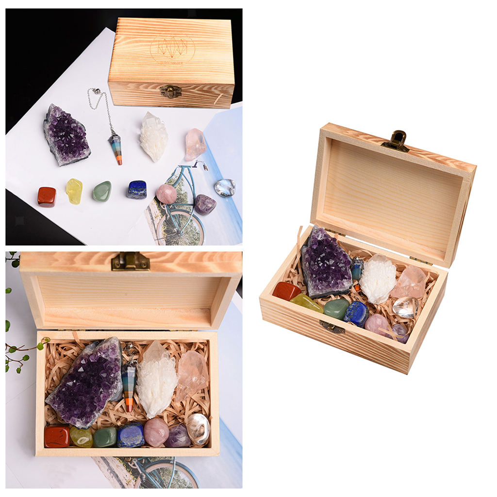 Crystals and Stones for Relaxation Meditation Anxiety Relief Gifts