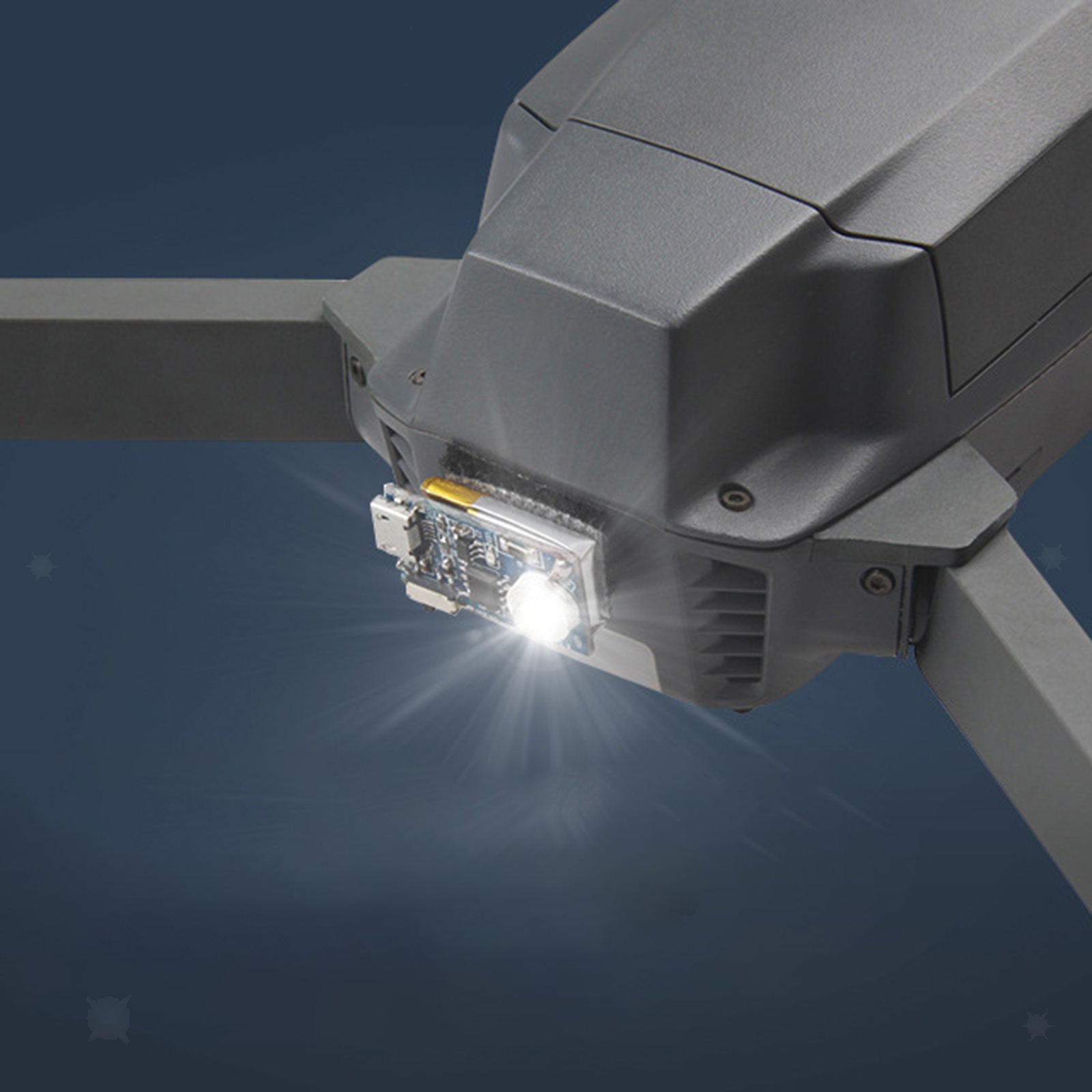White Flash Strobe Night Lights Fit for DJI Mavic Remote Control Drone Accs