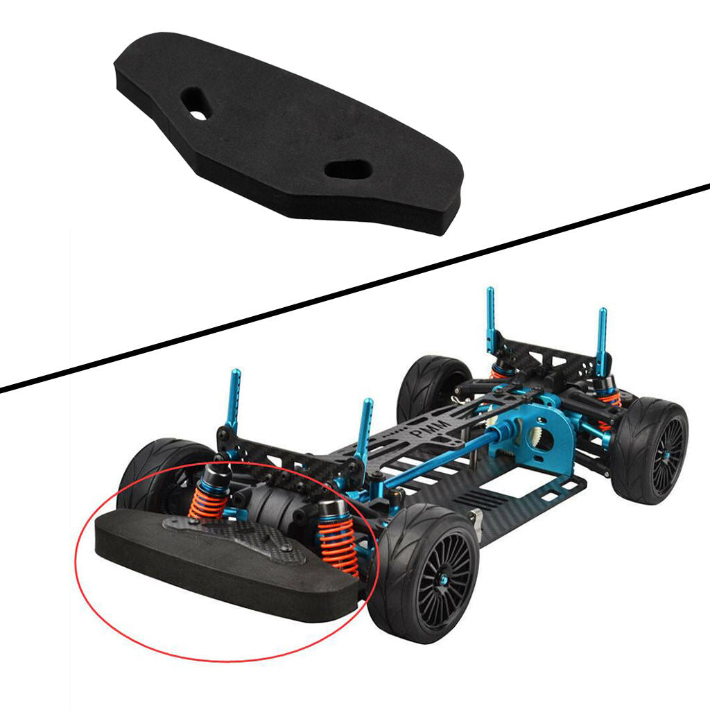 RC Front Bumper Suitable for  TT01 1:10 RC Road  Car Accessory