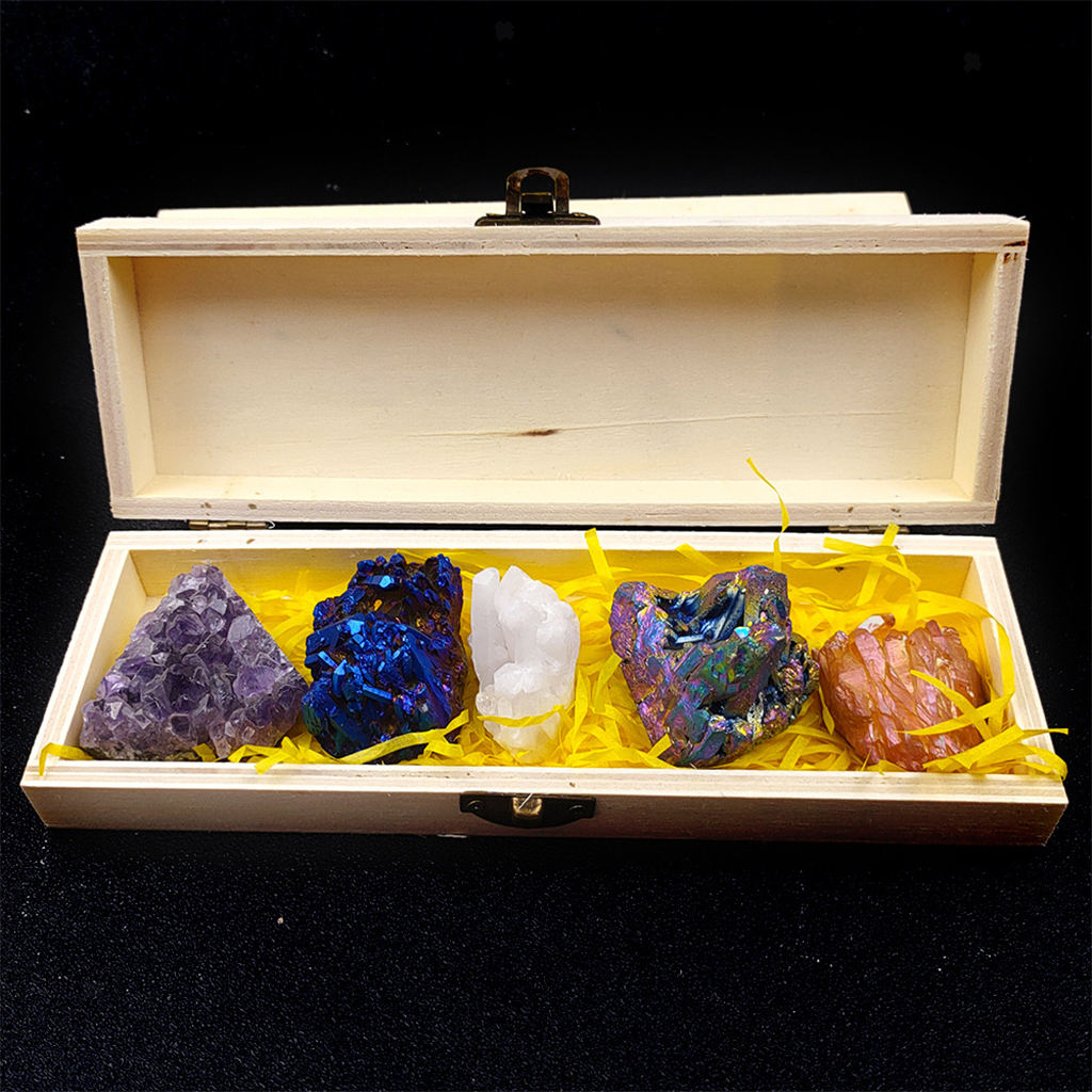 Natural Quartz Crystal Stones Large Heal Stone Polishing Amethyst Gemstones
