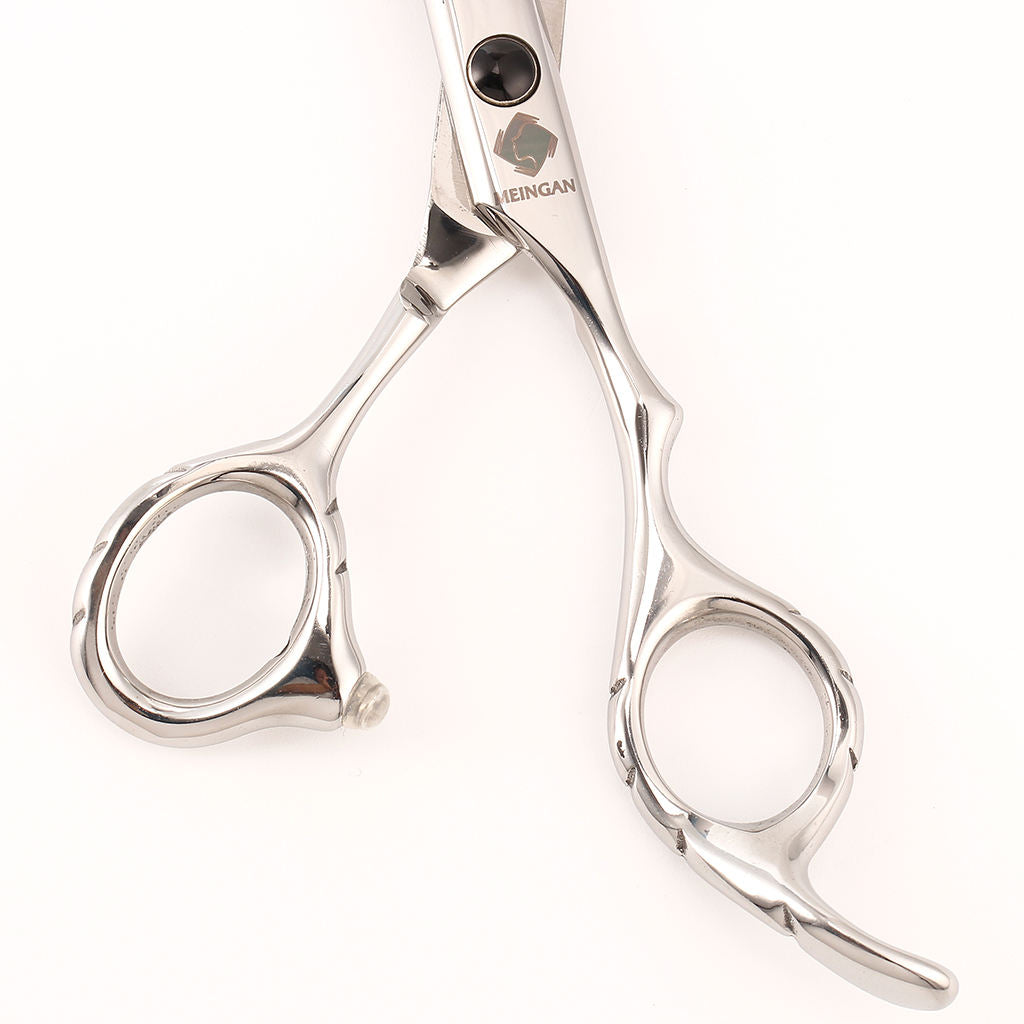 Salon Hair Cutting Scissors Shears + Neck Duster Brush +Barber Hair Cape
