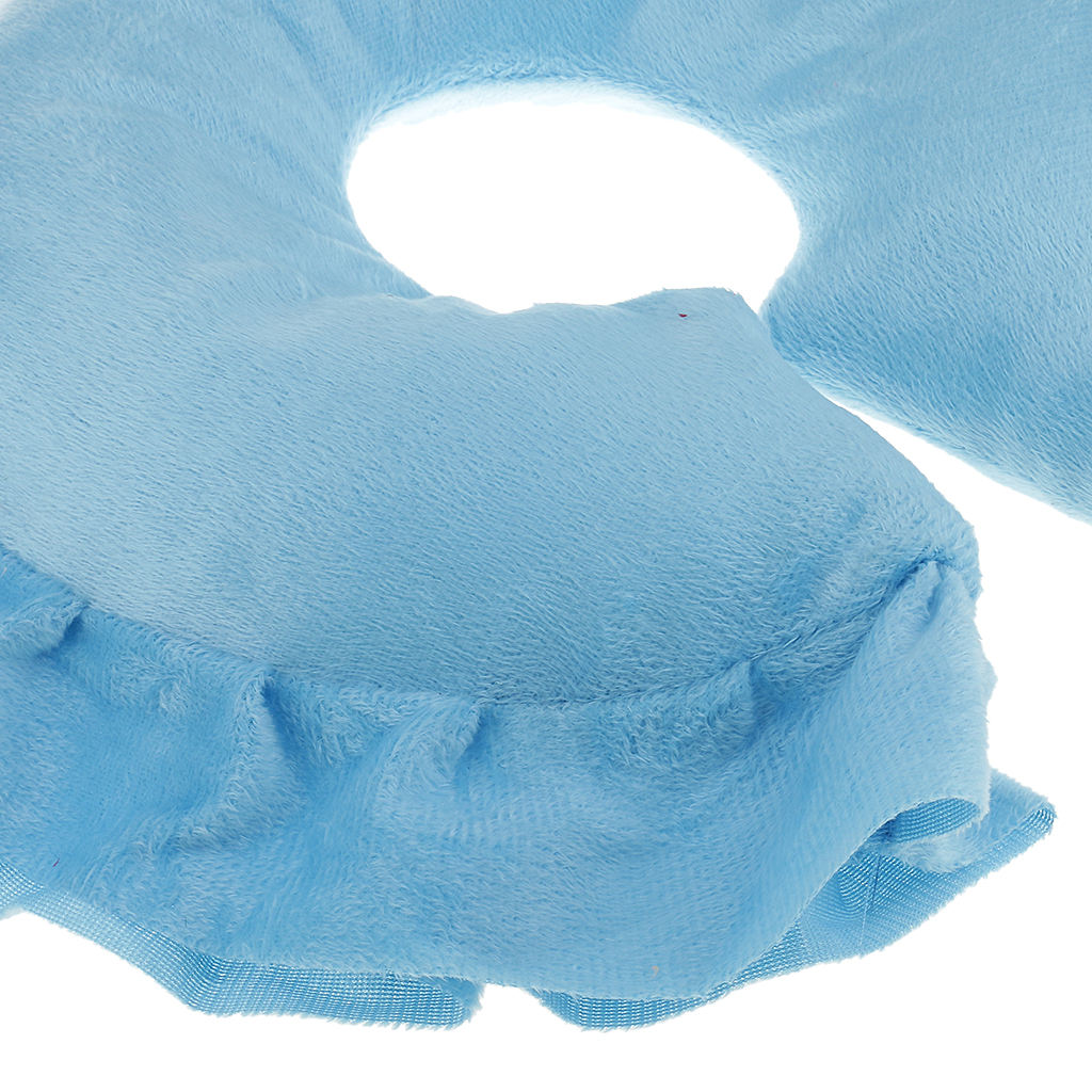 2pcs U Shaped Face Pillow Neck Head Cushion Massage Table Pads - Suit for Spa