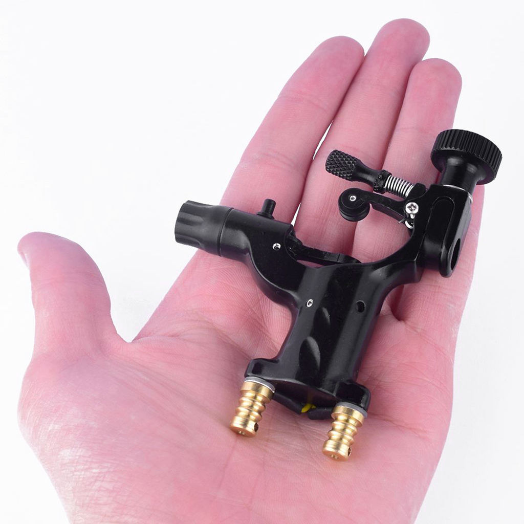 Dragonfly Style Rotary Tattoo Machine+100 Mix Size Needles+10 Transfer Paper