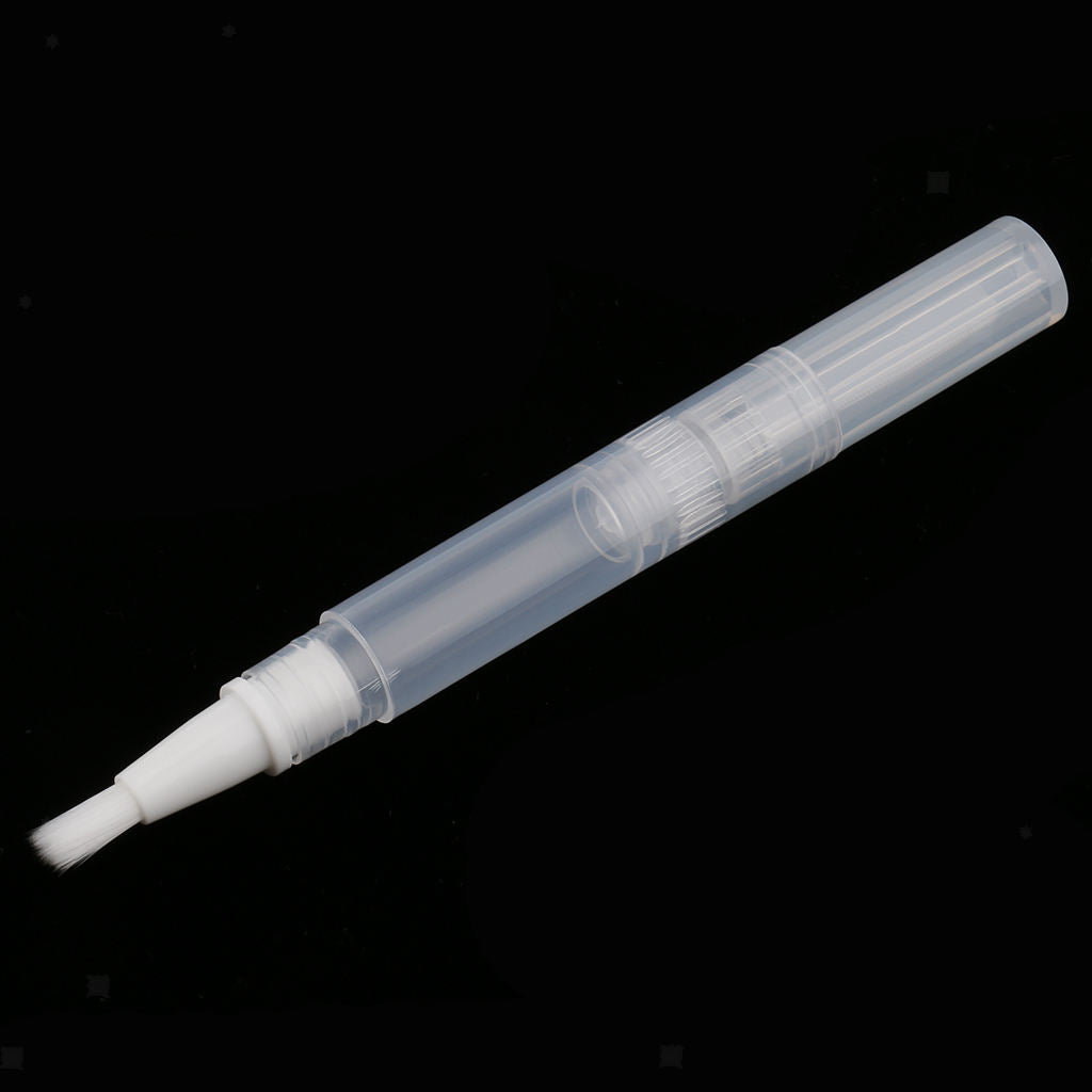 5pcs 3ml Cuticle Oil Container with Brush Lip Balm Tube Empty Twist Pen Set