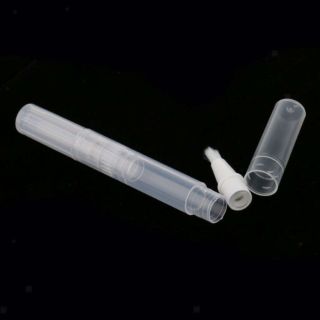 5pcs 3ml Cuticle Oil Container with Brush Lip Balm Tube Empty Twist Pen Set