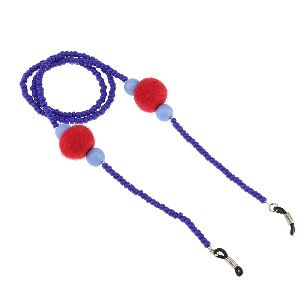 1x Eyeglass Sunglass Spectacle Glasses Chain Neck Cord Holder Lanyard Purple