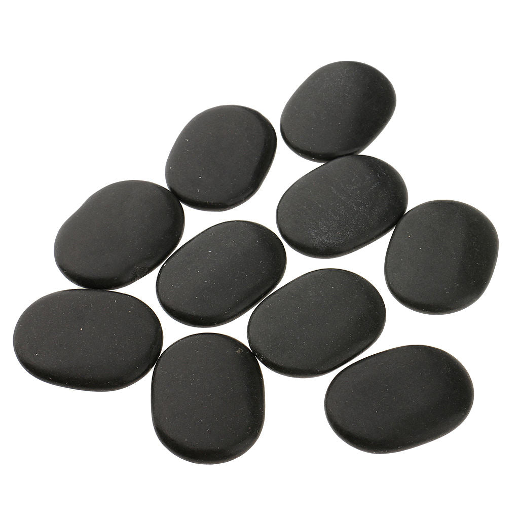 10pcs/ lot Hot Spa Rock Basalt Therapy Massage  Natural Stones 4*3cm