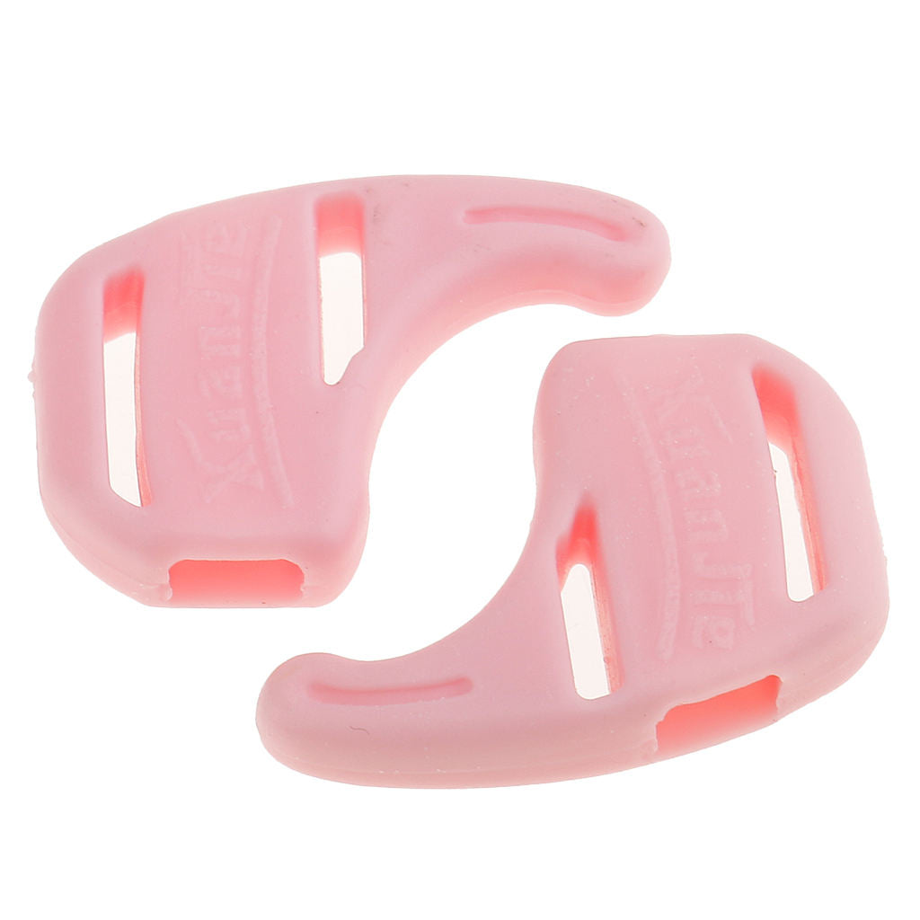 100 Pairs Kids Silicone Anti Slip Eye Glasses Ear Hooks Grip Holder Pink