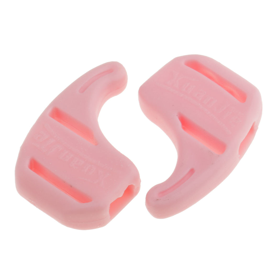 100 Pairs Kids Silicone Anti Slip Eye Glasses Ear Hooks Grip Holder Pink