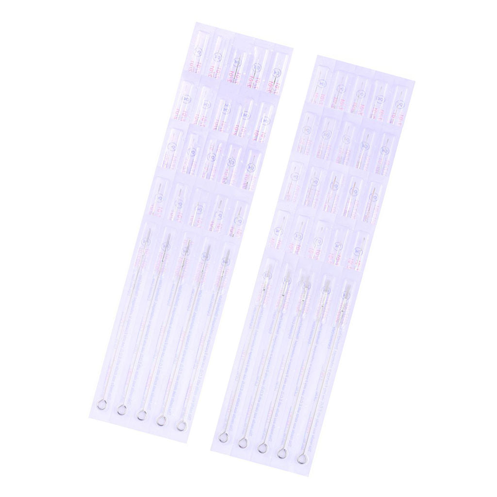 100 Pieces Mix Sizes High Precision Sterile Professional Tattoo