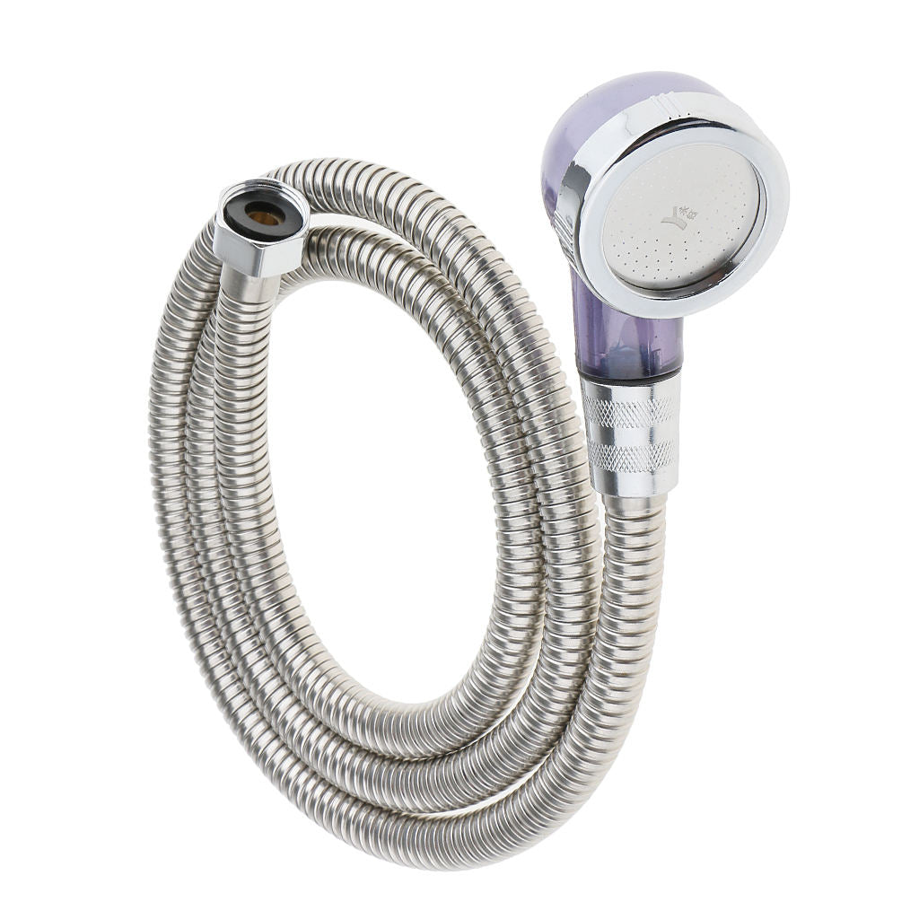 Pack of 2 Stainless Steel Hair Washing Shampoo Faucet 120cm Hose Salon 80cm