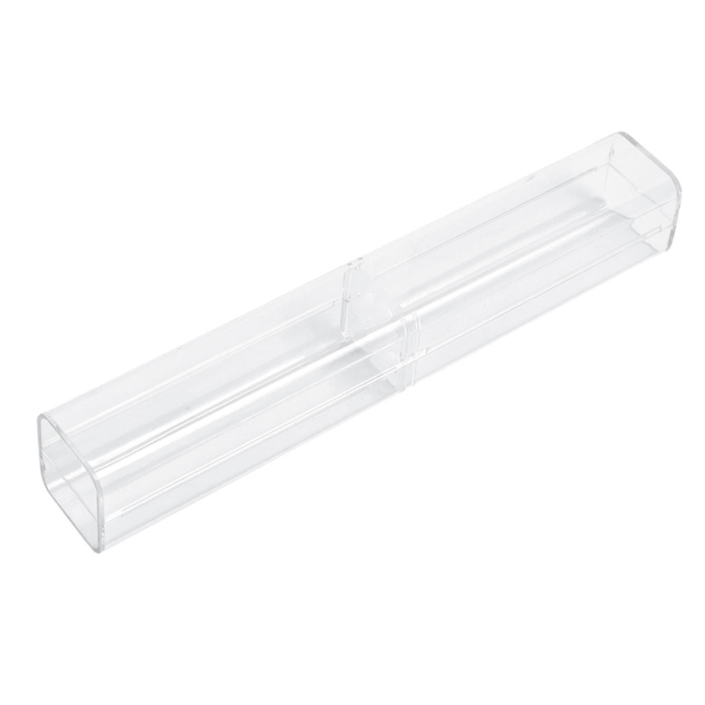 10 Piece Microblading Eyebrow Manual Tattoo Pen Transparent Storage Box Case