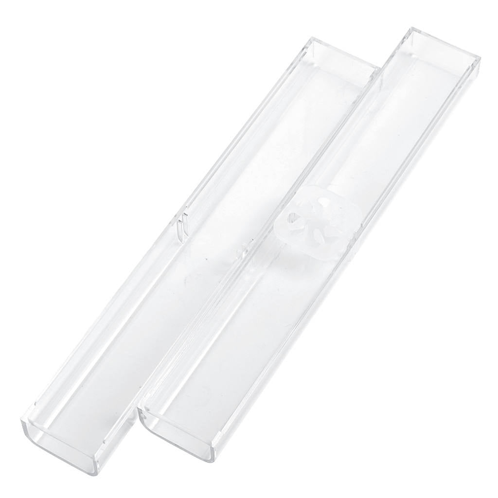 10 Piece Microblading Eyebrow Manual Tattoo Pen Transparent Storage Box Case