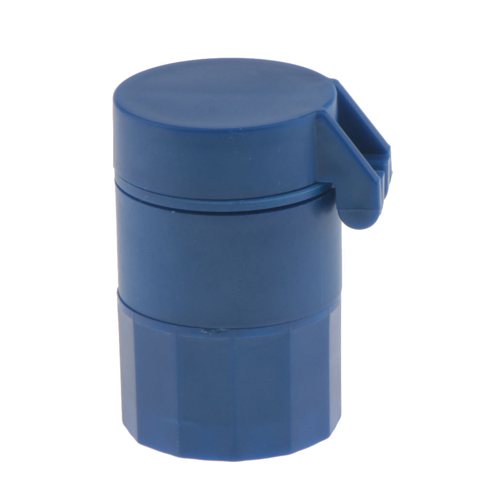 Pill Tablet Crusher Grinder Splitter Divider Cutter Storage Box Organizer