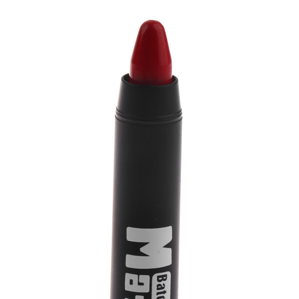 Lasting Moisturizing Velvet Lipstick Matte Gloss Lip Crayon Comestics Pencil #D