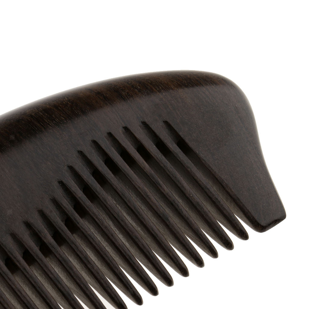 Chacate Preto Handheld Fine Teeth Hair Brush Anti-Static Scalp Massage Comb 7-8