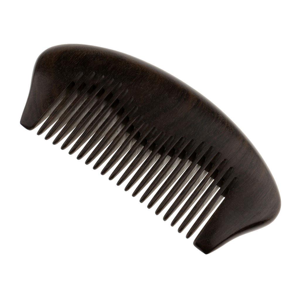 Chacate Preto Handheld Fine Teeth Hair Brush Anti-Static Scalp Massage Comb 7-8