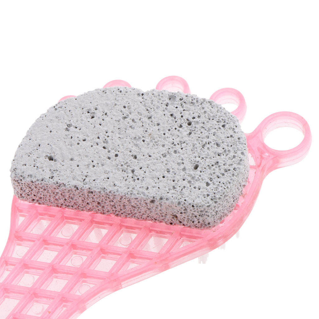 2Piece 4 in 1 Foot Pumice Stone Callus Dead Skin Remover Pumice Feet Scraper
