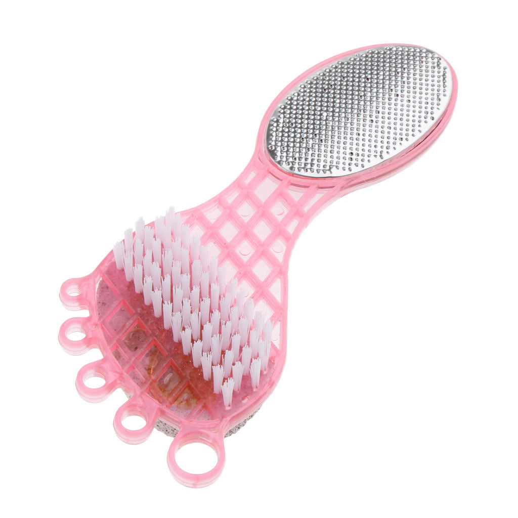 2Piece 4 in 1 Foot Pumice Stone Callus Dead Skin Remover Pumice Feet Scraper