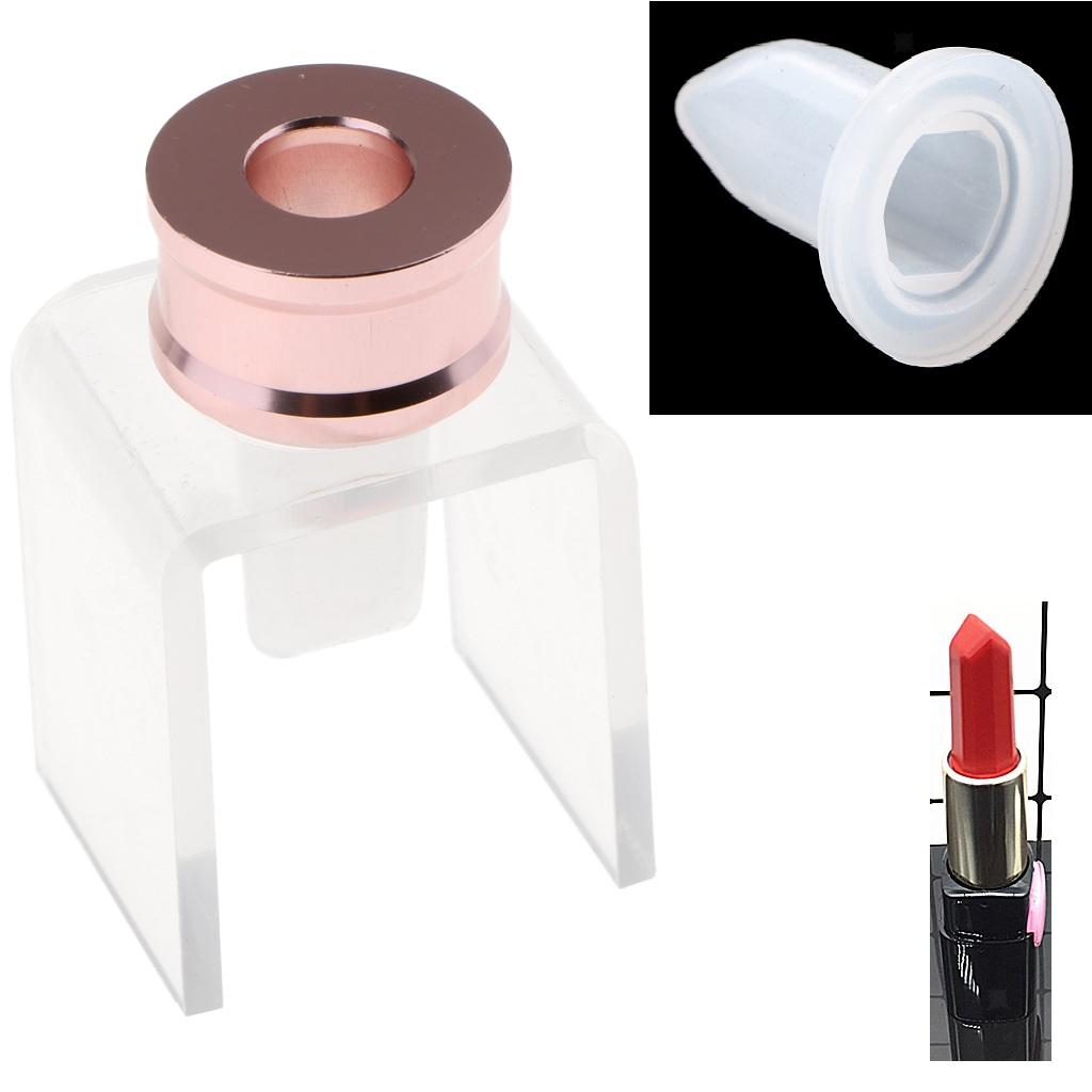 Lipstick Ring Mold Holder Lip Balm DIY Mould Crafts Tool Kit 12.1mm Tube 06