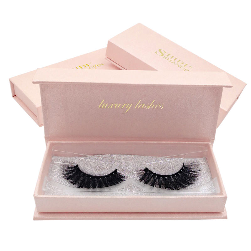 1 Pair False Eyelashes Extension Long Thick Curl Criscross Handmade Lash #67