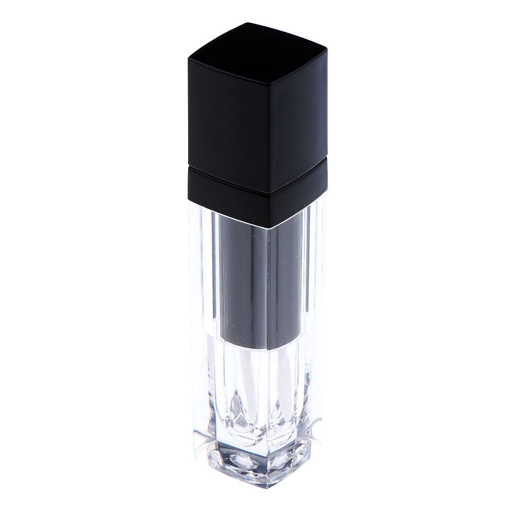 2x 4.5ML Empty Lip Gloss Tube Liquid Lipstick DIY Containers Vials Clear