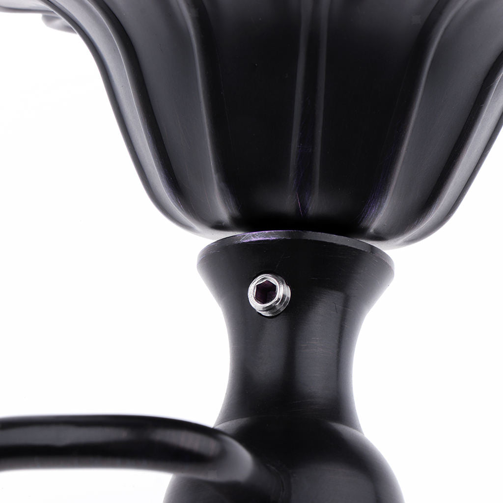 Classical Hair Dryer Holder Hair Blower Dryer Rack Wall Mounted Flower Base