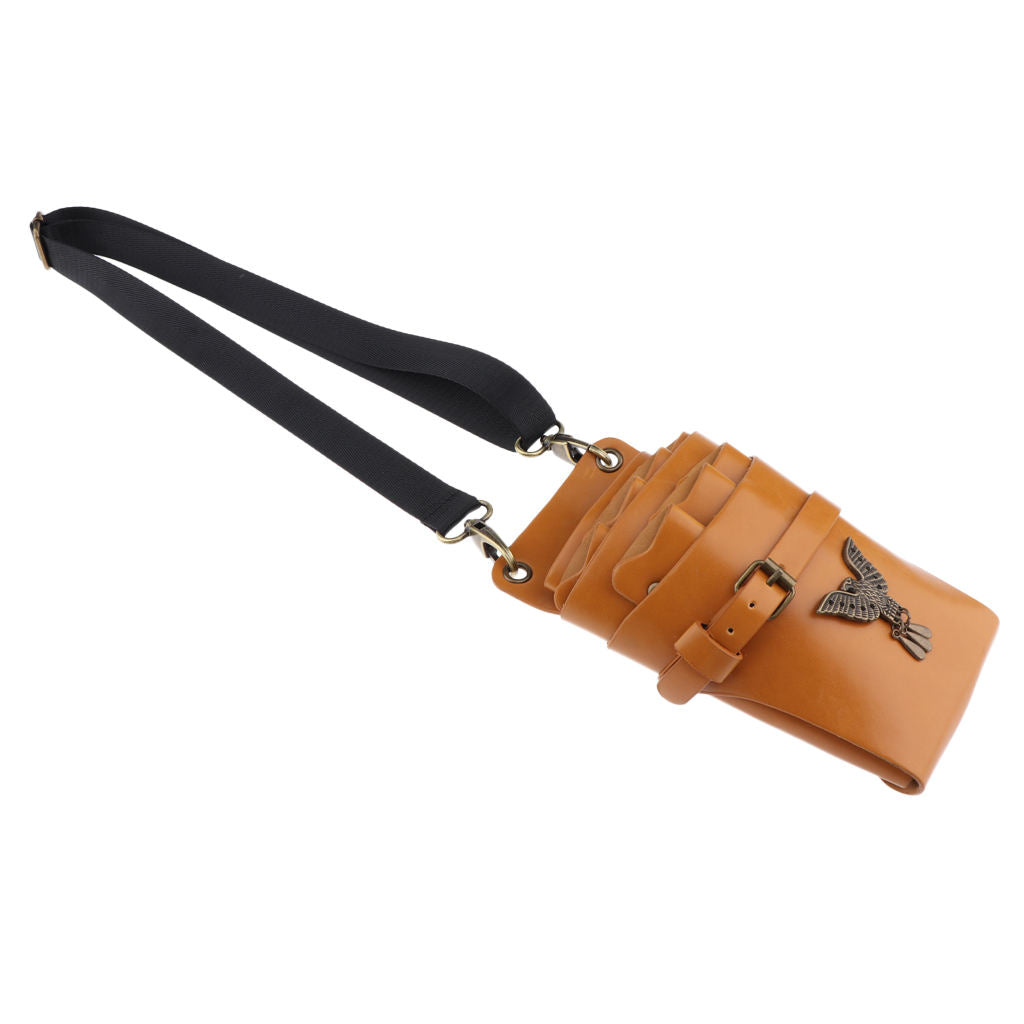 Hair Scissors Beard Mustache Shears Bag Pet Hairdressing Tools Holster Light