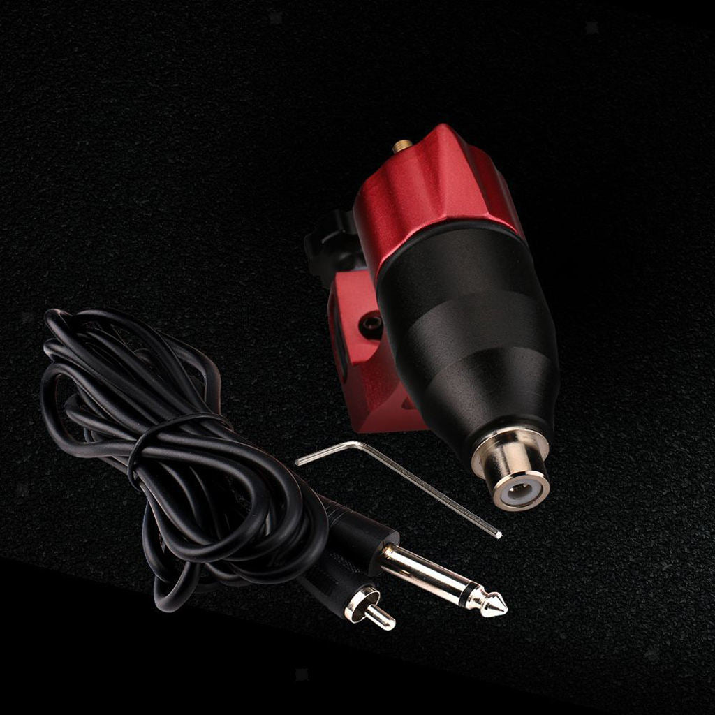 Rotary Tattoo Machine Gun Professional Tattoo Motor Shader Liner Supplies Red