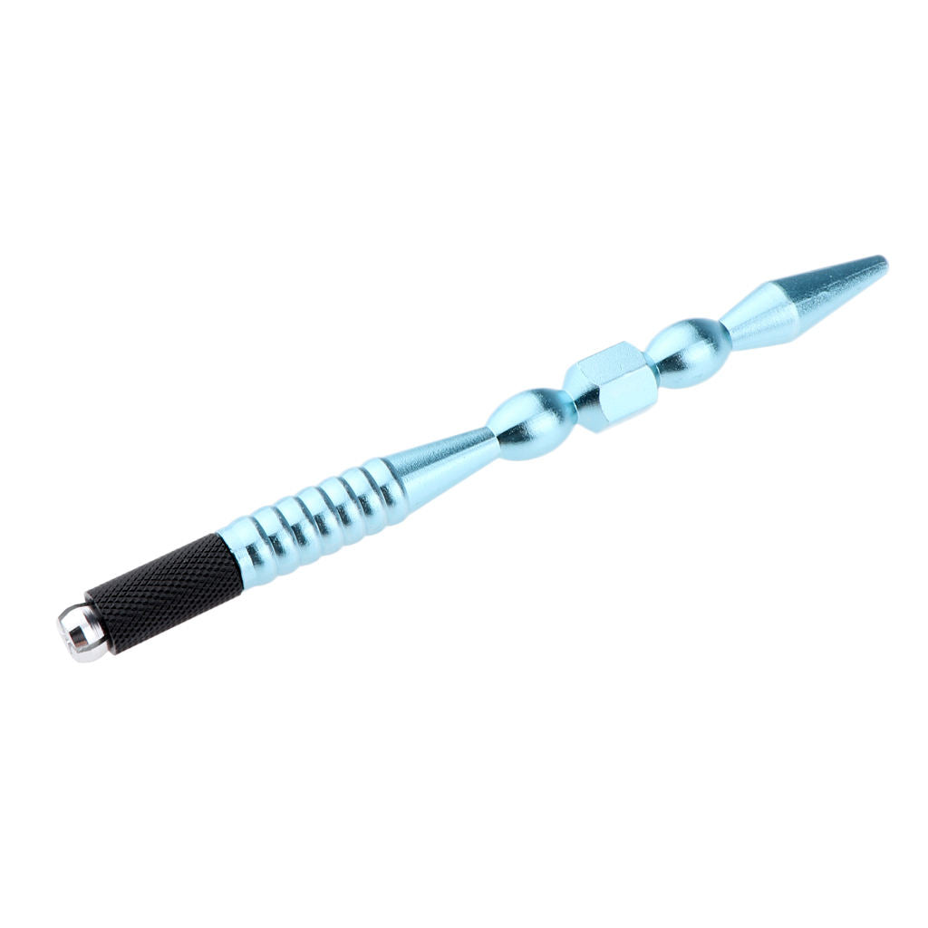 Lightweight Microblading Manual Tattoo Eyebrow Pen For Permanent Makeup Blue