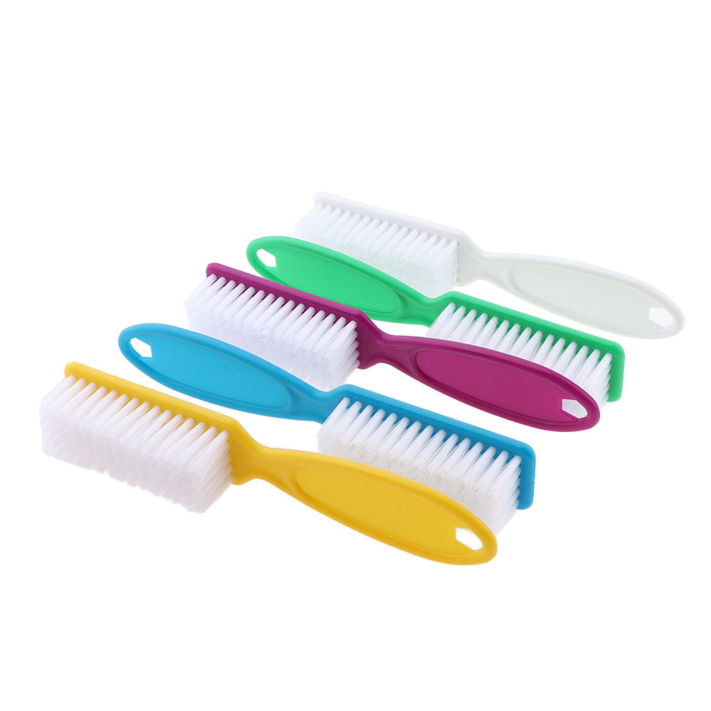 5x Multi-use Nail Art Dust Cleaning Brush Kitchen Garden Hobby Washing Brush