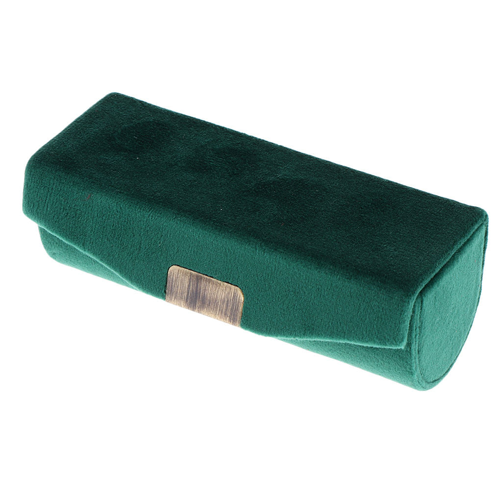 Velveteen Lip Gloss Box Lipstick Storage Case Jewelry Cosmetics Container