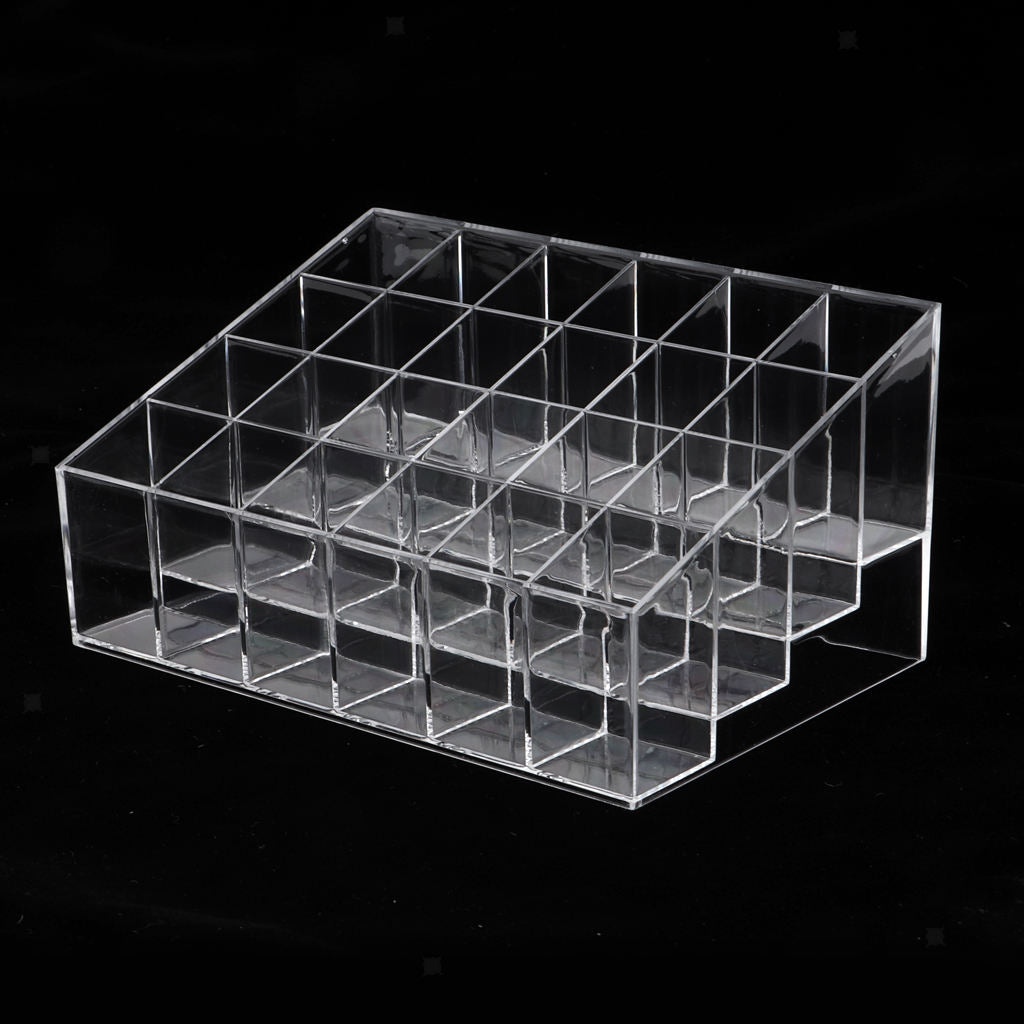 24 Grids Makeup Holder Organizer Display Stand for Lipsticks,Lip